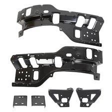 For 2011-2014 Chevy Silverado 2500HD 3500HD Full Set of 6 Front Bumper Brackets