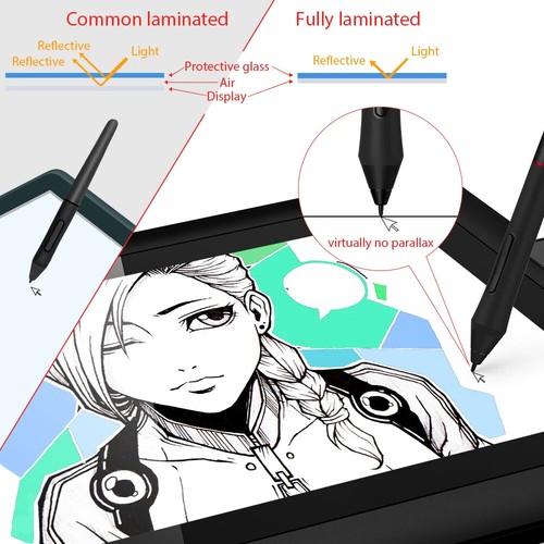 Artist 13.3 Pro Drawing Digital Graphics Tablet with 13.3 Inch Screen Pen - 第 3/7 張圖片