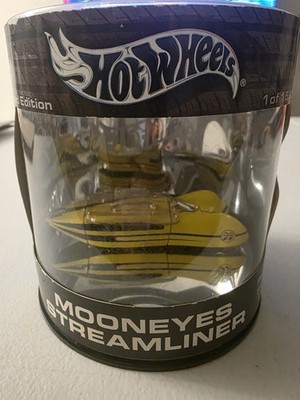 2003 Hot Wheels Racing Series Oil Can Mooneyes Streamliner Yellow Limited 15000