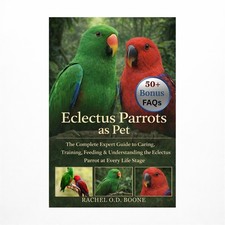 Eclectus Parrots as Pet: The Complete Expert Guide to Caring, Training, Feedi...