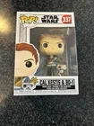 E5 Funko Pop Star Wars Vinyl Figure Cal Kestis BD-1 337 F1