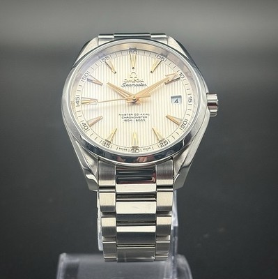Omega Seamaster Aqua Terra 150M Master Co-Axial 41mm Silver Teak- Full Set 2018