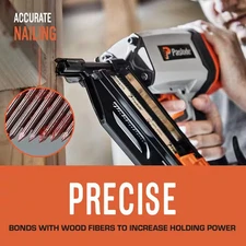 3 In. X 0.120-Gauge 30-Degree Brite Smooth Shank Paper Tape Framing Nails (25...