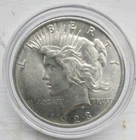 1923-P $1 Peace Dollar in a nice plastic case - #45181