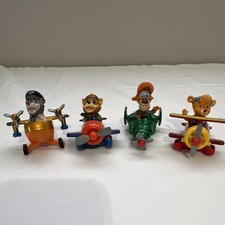 Disney TaleSpin McDonald's Airplane Toy Set - 1990 Ages 4-11 Lot of 4