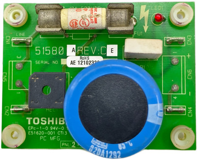 Toshiba 51580 EPC-1-0 94V-0 1044 E51620-001 CTI 3 PC Circuit Card PCB MFG Power