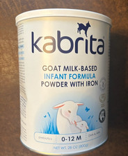 Kabrita Goat Milk Infant Formula Baby Formula 0-12 Months - 28 Oz, Exp. 3/3/27