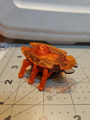McDonald's Toy Hex Bug #6 Beetle Orange Nano 2013   Collectors! Windup Works