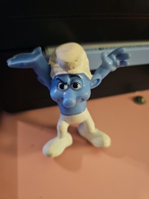 2013 Peyo SMURFS McDonald's HEFTY SMURF Happy Meal Toy Loose
