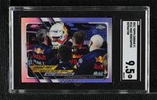 2021 Topps Chrome Formula 1 Refractor Max Verstappen #161 SGC 9.5 Mint+