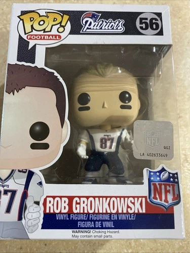 Funko Pop! NFL Football #56 New England Patriots Rob Gronkowski