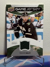 2012-13 Upper Deck Series 1 Hockey TREVOR DALEY #GJ-TD UD GAME JERSEY
