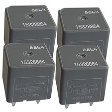4PCS Automotive Relay 15328864  12V 40A 4-Pin SPDT Automotive Relay 12193604
