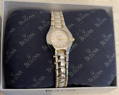 Bulova C937502 Silver Tone Dial Round Case Two Tone Bracelet  display picture 1