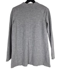 Jumper Sweater Pullover Knitwear Size S Grey Knit Long Sleeve High Neck COS