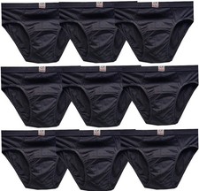 3/6/9/12 Stück Herren Sportslips Baumwolle Slips Unterhosen Gr.5(S)-13(6XL) A585