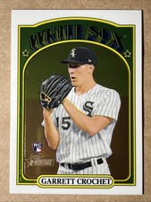 2021 Topps Heritage High Number - Garrett Crochet #537 Chrome /999 RC Clean 💎