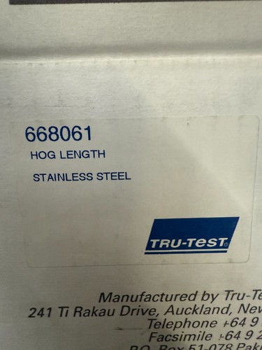 Tru-Test EziFeet 668061 Hog Lenght Stainless Steel Scale part - Picture 2 of 3