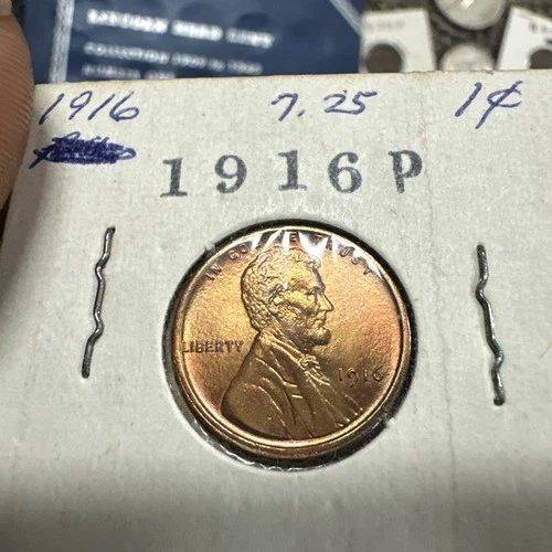 1916 P Lincoln Wheat Penny Cent *Higher Grade Uncirculated ?