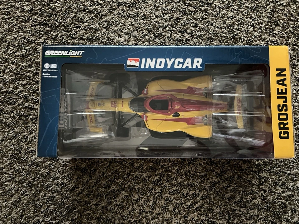 2023 NTT IndyCar Series #28 Romain Grosjean / Andretti Autosport DHL en 1:18 Foto 4 de 4