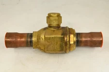 Henry 900613 Refrigerant "Full Port" Ball Valve 1-5/8" OD Solder Connections