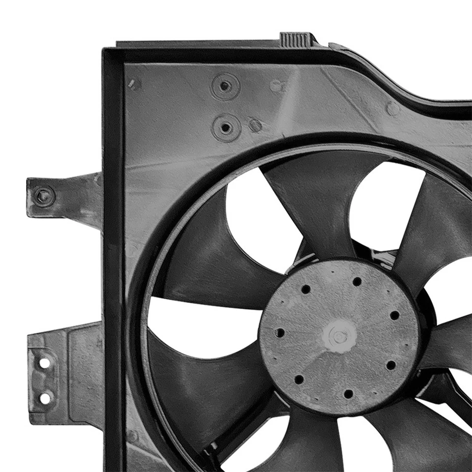 Radiator Condenser Cooling Fan Assembly For 1996-1999 2000 Dodge Grand Caravan - Изображение 3 из 4
