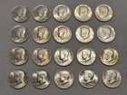 🌟1976 S KENNEDY UNC 40% Silver Bicentennial HALF Dollar ROLL of 20 COINS -OAZ
