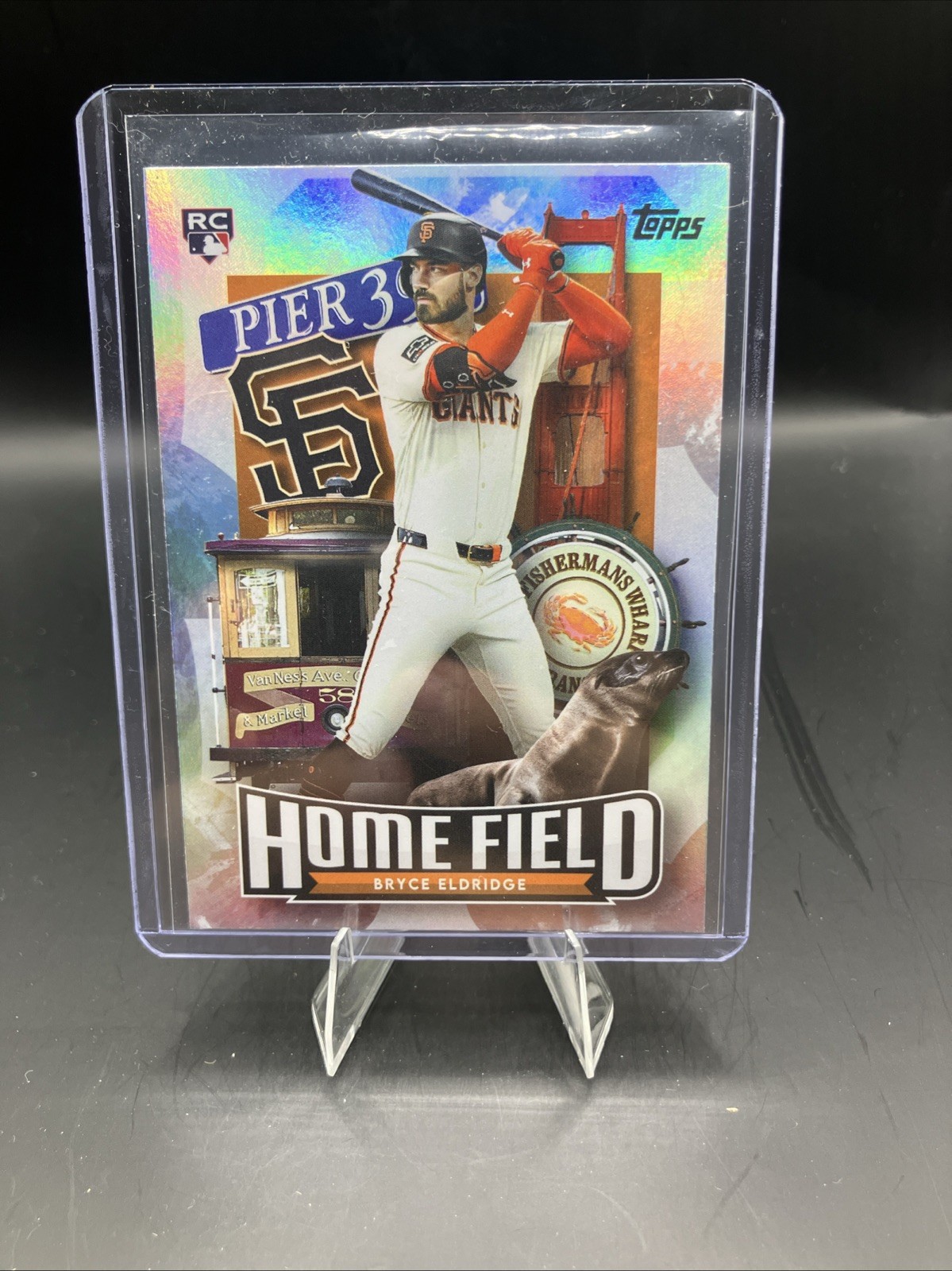 Bryce Eldridge 2026 Topps Series 2 Home Field SP RC Giants #HA-28