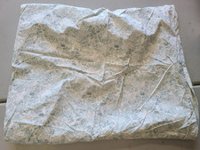 Pottery Barn "Mari Scroll Blue" Twin Duvet