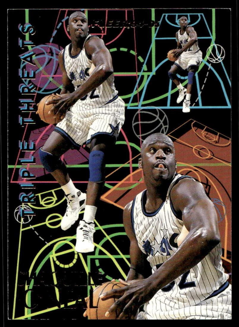 Shaquille Oneal trading card