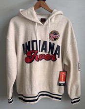 Indiana Fever Hoodie Womens Gray WNBA Basketball Ultra Game NWT
