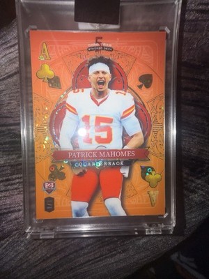 1/1 Wild Card Patrick Mahomes & Jalen Hurts Back-to-Back card 