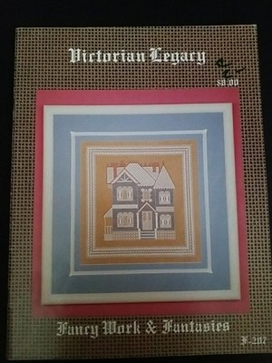 VICTORIAN LEGACY ''Fancy Work And Fantasies''  Needlepoint Booklet