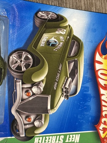 Hot Wheels 2009 Treasure Hunt - Neet Streeter Metalflake Green - 1:64 Diecast - Picture 11 of 20