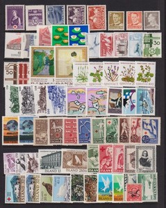 Scandinavia - Mint, NH stamps - excellent value - see scan !