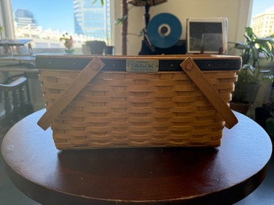 Longaberger 2003 Collectors Club Membership Basket Protector Double Handle 13 ''