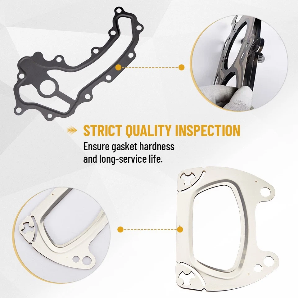 Juego de juntas de culata de 3,6 L para Jeep Chrysler Pacifica Dodge Ram 1500 2016-24 Foto 3 de 4