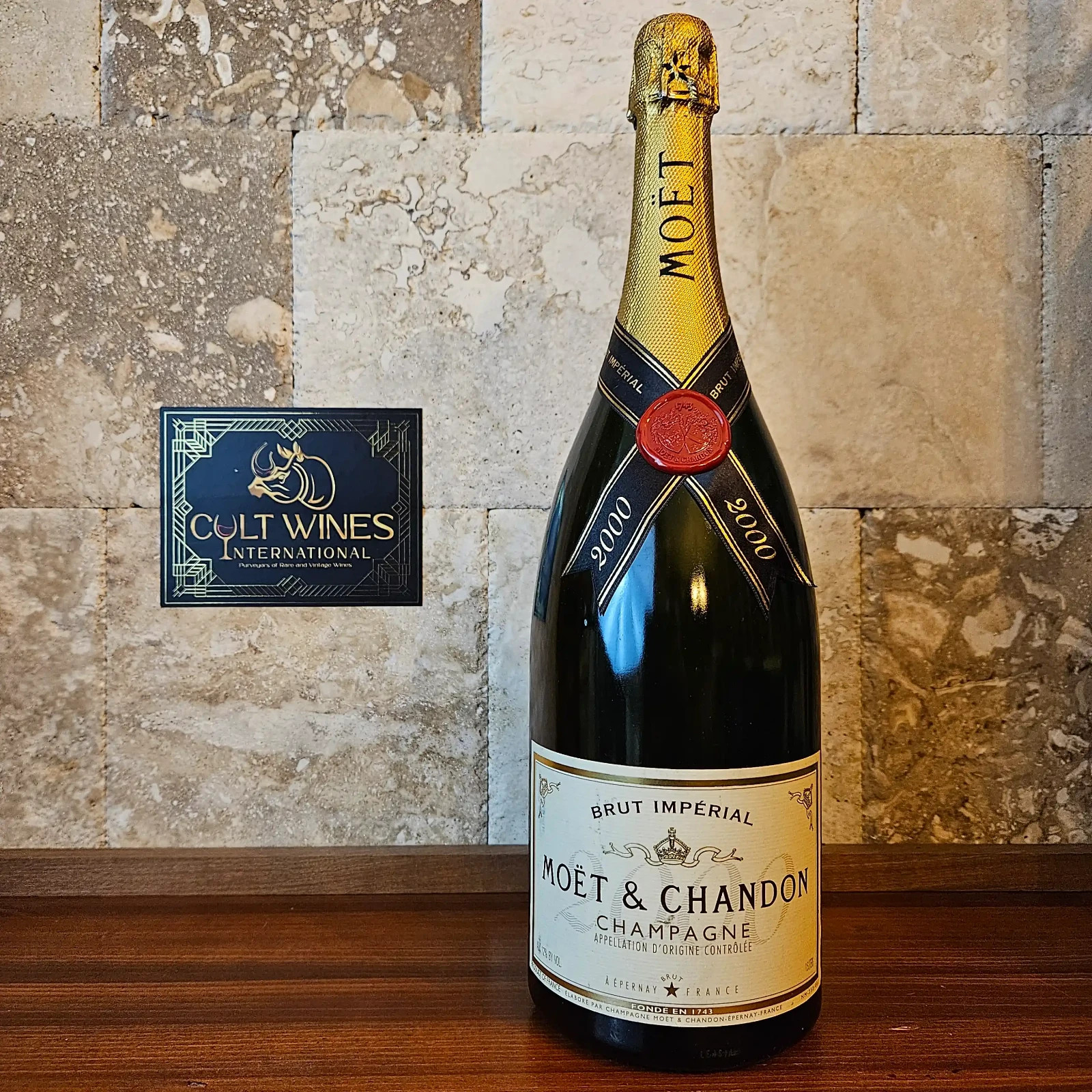 Moët & Chandon "Brut Impérial" Champagne, Millennium Celebration Edition Magnum