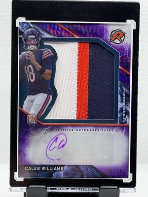 2024 Resurgence Caleb Williams /75 Purple Surge RPA