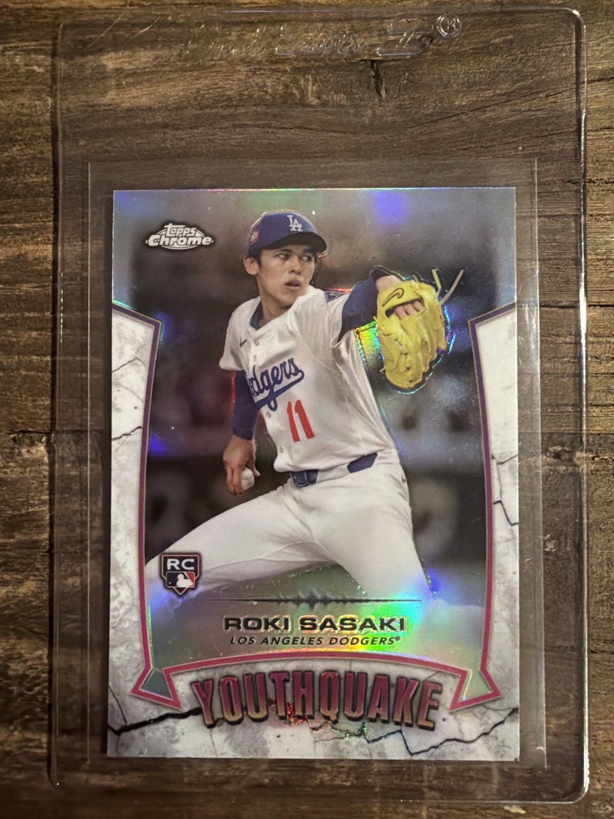 2025 Topps Chrome - Youthquake Roki Sasaki #YQ-10 (RC)