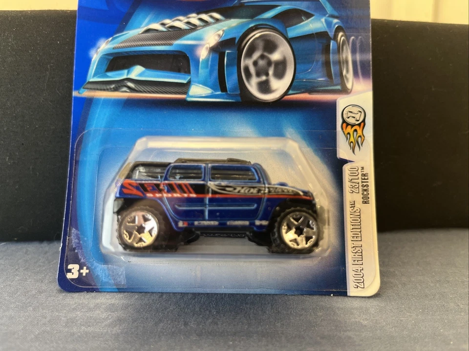 HOT WHEELS 2004 FIRST EDITIONS 23/100 ROCKSTER DIECAST 1:64 MATTEL 2003 NEW - Image 2 of 4