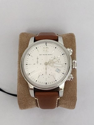 $695 Brand New Burberry Men Watch Chronograph BU7817 ''The Utilitarian'' 42 mm