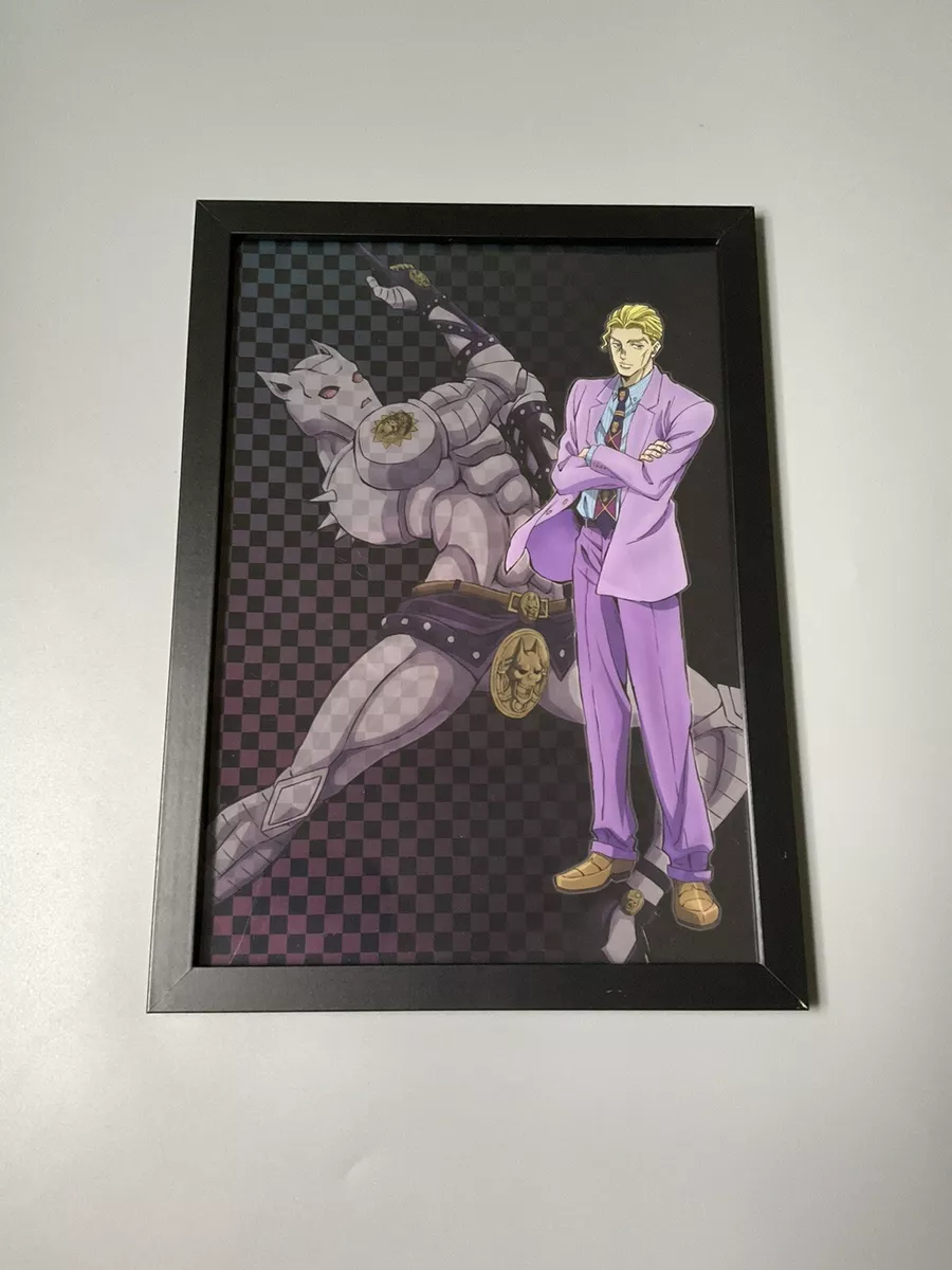 JoJo's Bizarre Adventure Framed poster File Killer Queen Kira Yoshikage