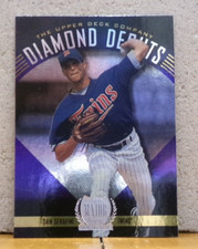 BASEBALL CARD THE UPPER DECK COMPANY DIAMOND DEBUTS MINNESOTA TWINS DAN SERAFINI