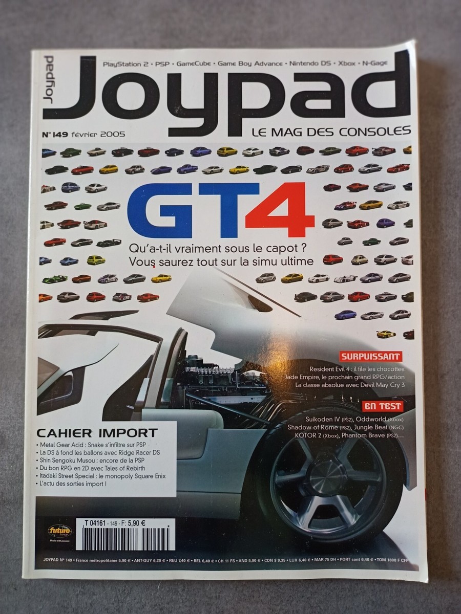 Magazine De Jeux Vidéo Joypad N°149 - Février 2005 - GT4, Resident Evil 4, KOTOR 2