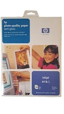 HP Semi-Gloss Everyday Photo Paper 8.5x11 Inkjet 25 Sheets High Quality
