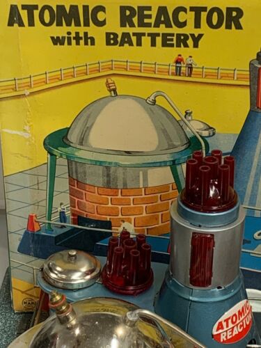Linemar Atomic Reactor Steam Toy Replacement Plastic Tower Top - Picture 4 of 8