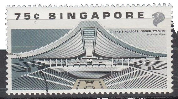 Architecture Decimal Singapore Stamps (1963-Now)