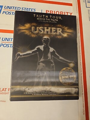 USHER Behind The Truth Tour Live From Atlanta Music Concert3DiscDVD2005 plz Read