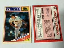Roger Clemens 1988 Revco #28 NRMT To Nrmt/mint